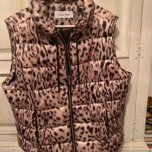 Calvin Klein Animal Print Vest